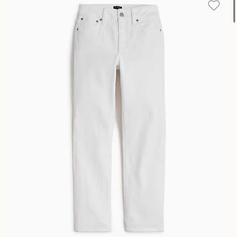 NWT J. Crew Factory Curvy Essential Straight Leg Jean in All-day Stretch